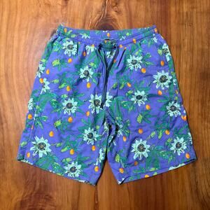 Saxx Cannonball 2N1 Men’s Swim Shorts M Trunks Lined Beach Ballpark Pouch L3-17